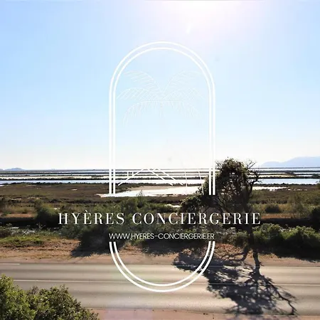 Appartement Hyères-plage-t2 Neuf 1 Er-clim- La Capte Vue Route Et Marais *